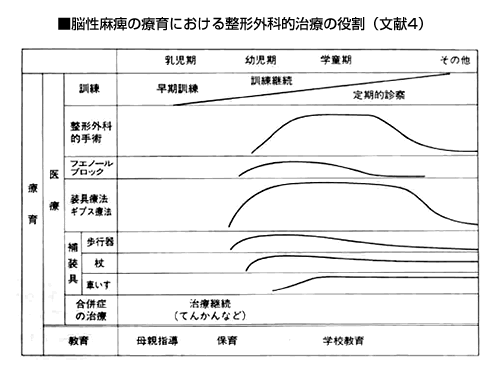 脳性麻痺の療育における整形外科的治療の役割